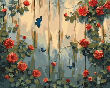 Weathered Wood - Paint By Numbers